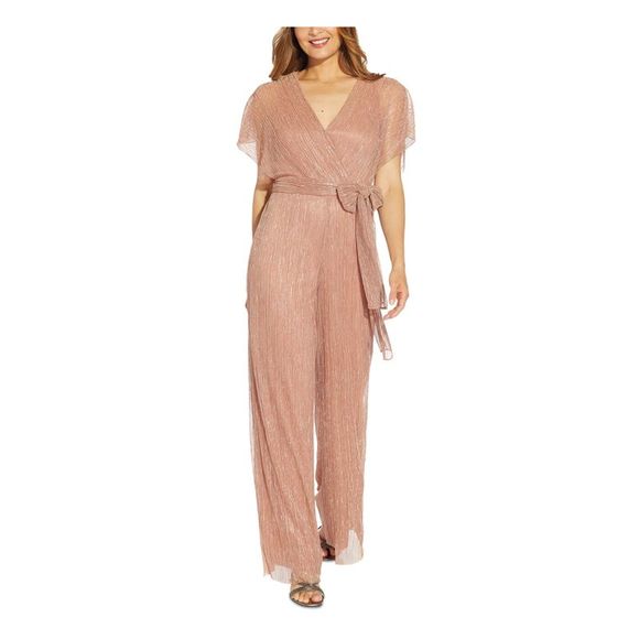 Adrianna Papell | Pants & Jumpsuits | Adrianna Papell Womens Lined Tie ...